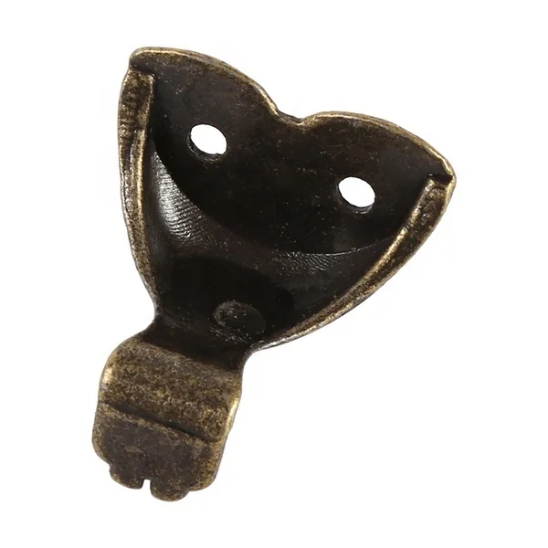 
Brass Feet Legs Corner Protector for Furniture Cabinet Jewelry Box 