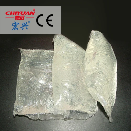 PSA hot melt glue pressure sensitive adhesive for PET bottle labeling as beverage, cosmetics