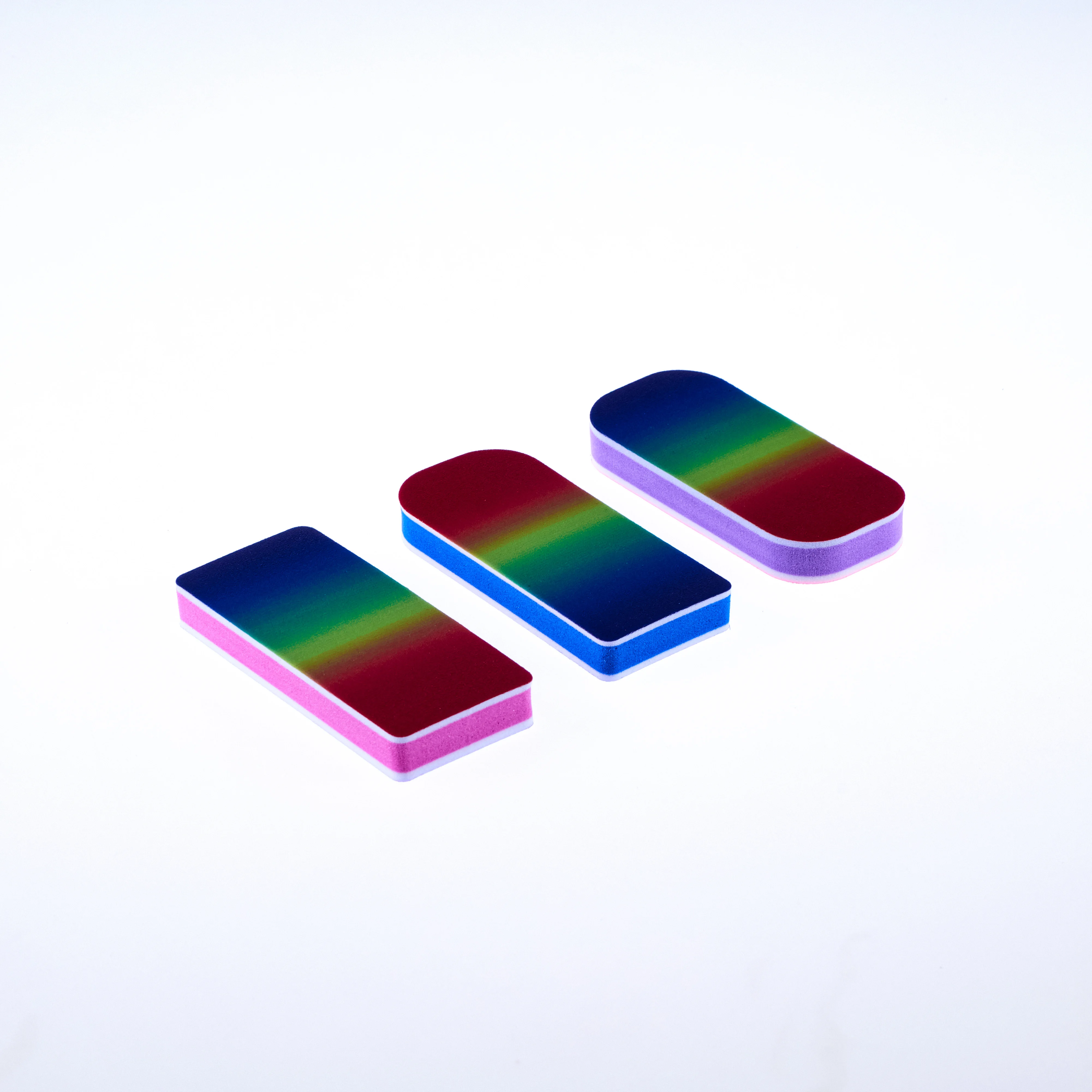 ODM OEM Colorful Polishing Nail Care Tools For Manicure 100 180 File Custom Logo