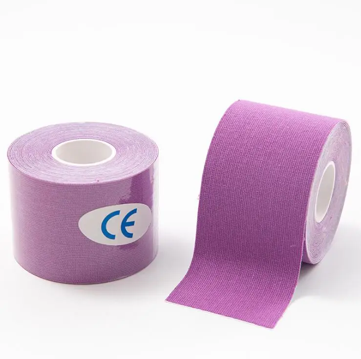 CE Wholesale Custom cuting shape  Printed K Sports Kinesiology Sports Tape  waterproof  Muscle Sports Tape