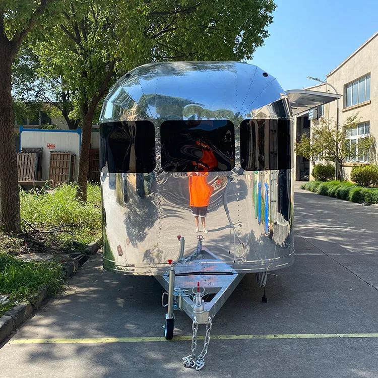 Airstream Trailer Mobile Kitchen Food Truck Food Trailer,Catering Food Vans