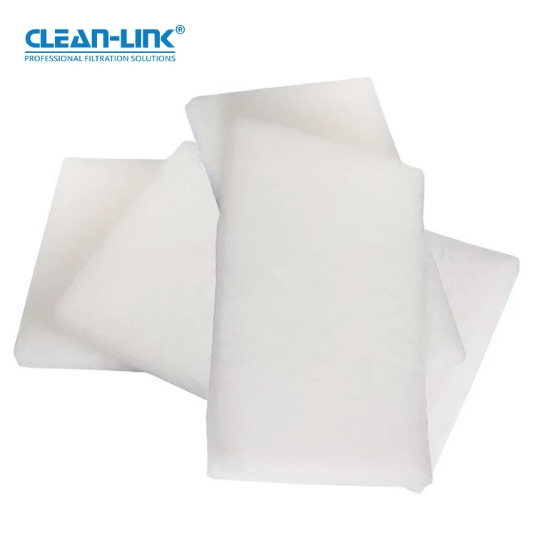 Eco friendly filters ceiling floor Spray Booth Ceiling Filter Media filter cotton