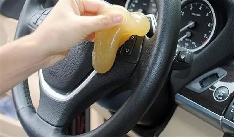 Magic Clning Tool Car Clner Glue Panel Air Vent Outlet Dashboard Laptop Home  Mud Remover Car Gap Dust Dirt Clner Soft Gel