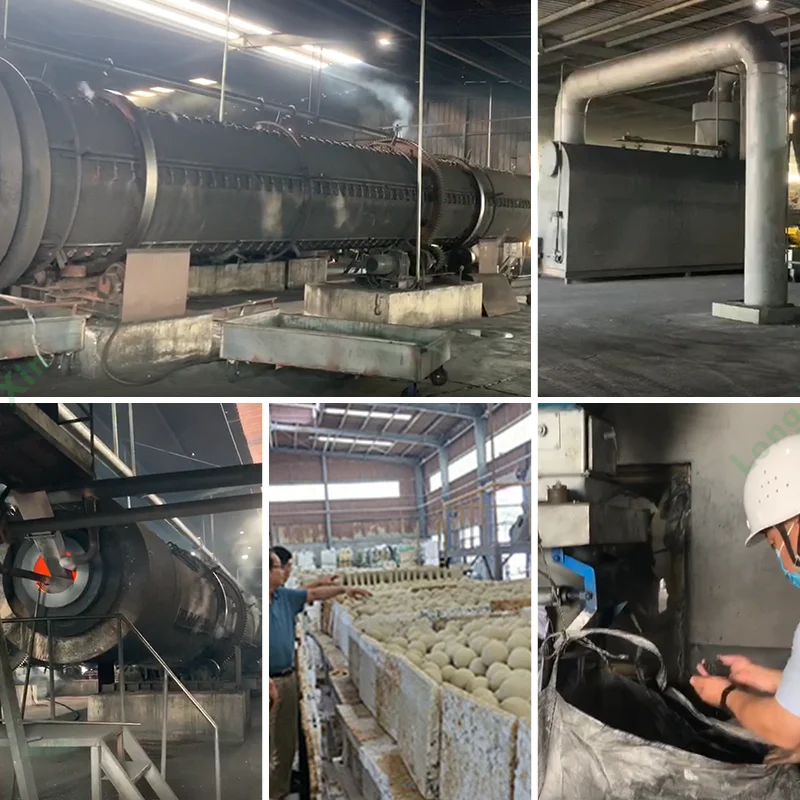 6-12 Mesh Cocoanut Shell Activated Carbon Charcoal For Gold Recovery