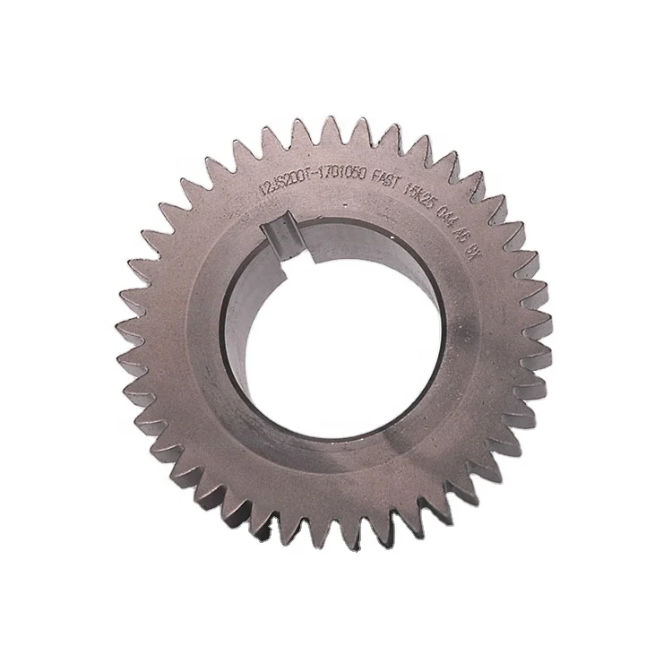 Детали коробки передач для грузовиков, запчасти для трансмиссии, зенковый вал, 3-я Шестерня 12JS200T-1701050