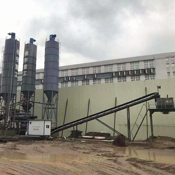 from china high quality low cost professional manufacturer with competitive price WCB 800T stabilized soil cement mixing plant