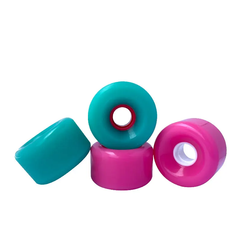 Discount price 70 mm Wholesale longboard wheel with 80% - 90% rebound SHR 80AA for long board skateboard ready to ship