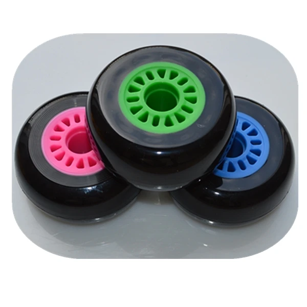 100*48mm Fashion outdoor roller skates wheels PU wheels rubber inlineskate wheel