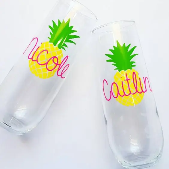 PS Gold Rim Plastic Cup 9oz Gold Glitter Wedding Party Disposable Plastic Gold Rimmed Wine Glasses