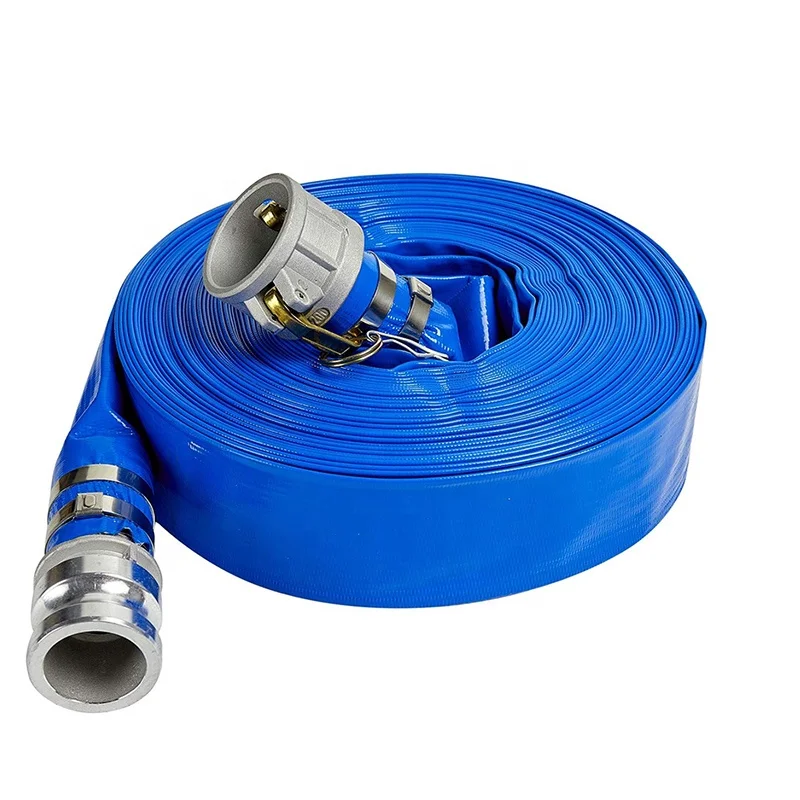 Plastic High Pressure Hose 50Mm Price Farm Watering Hose Pipe Flexible Pvc Lay Flat Hose Pipe