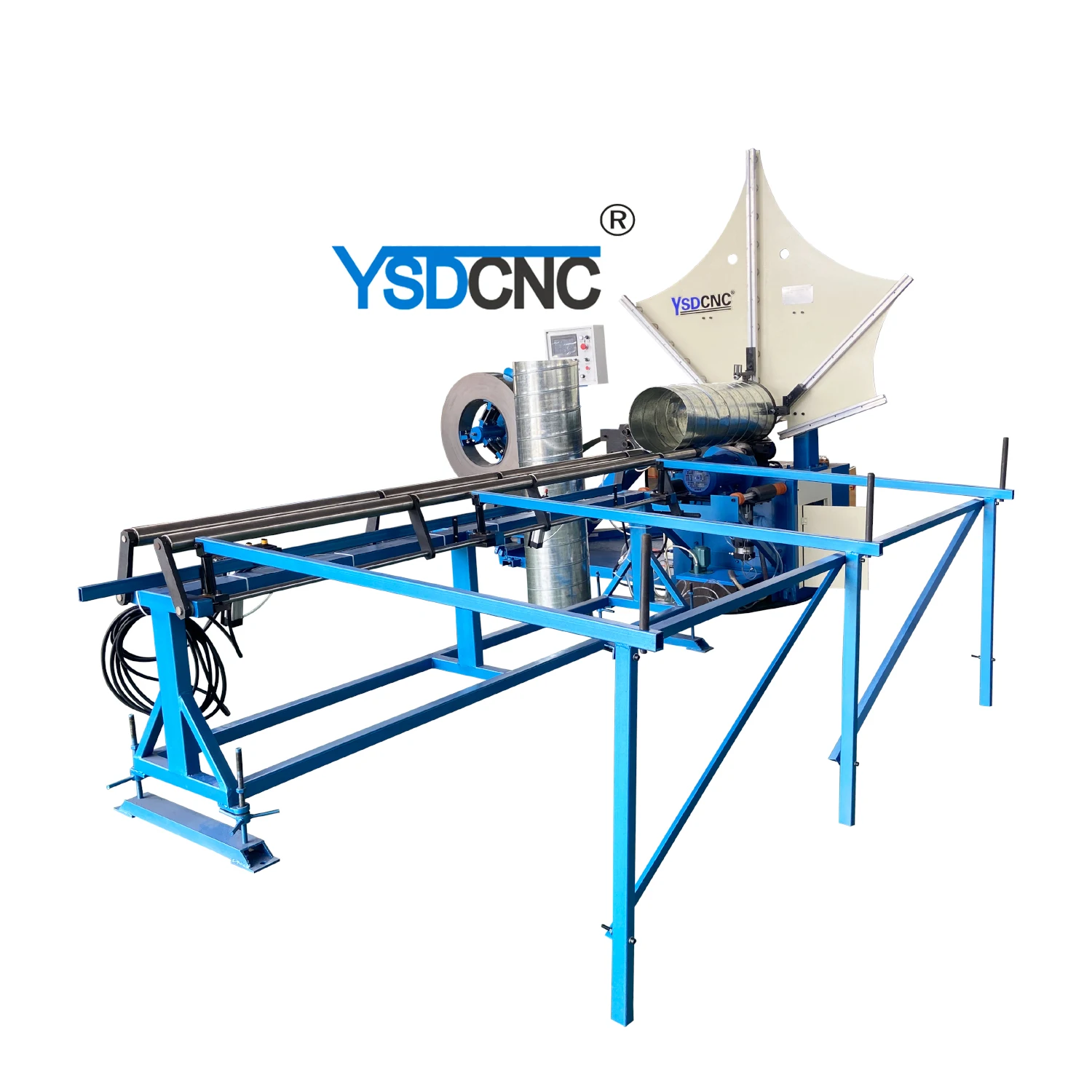 YSD-85/1500 China Supplier Duct Spiral Tube Forming Machine for Sales