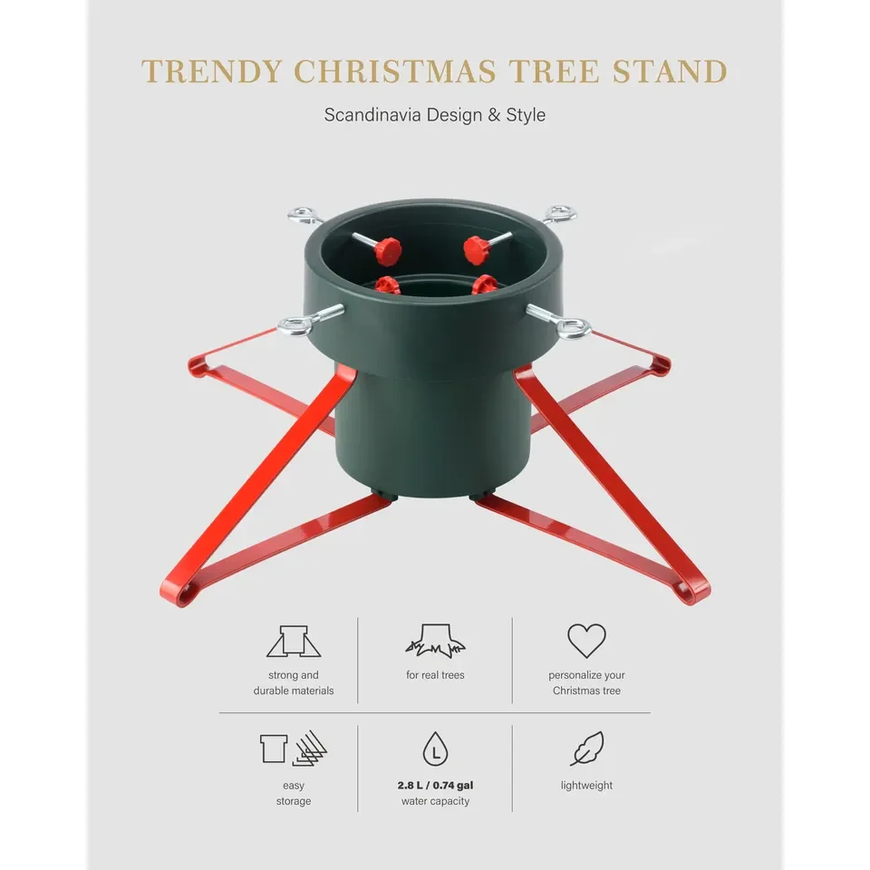 Christmas Tree Accessory Stand Plastic tree stand Electric Rotated Christmas Tree Stand