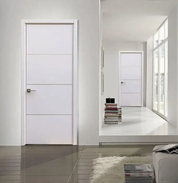 European style high end custom mdf doors interior modern design interior wooden door