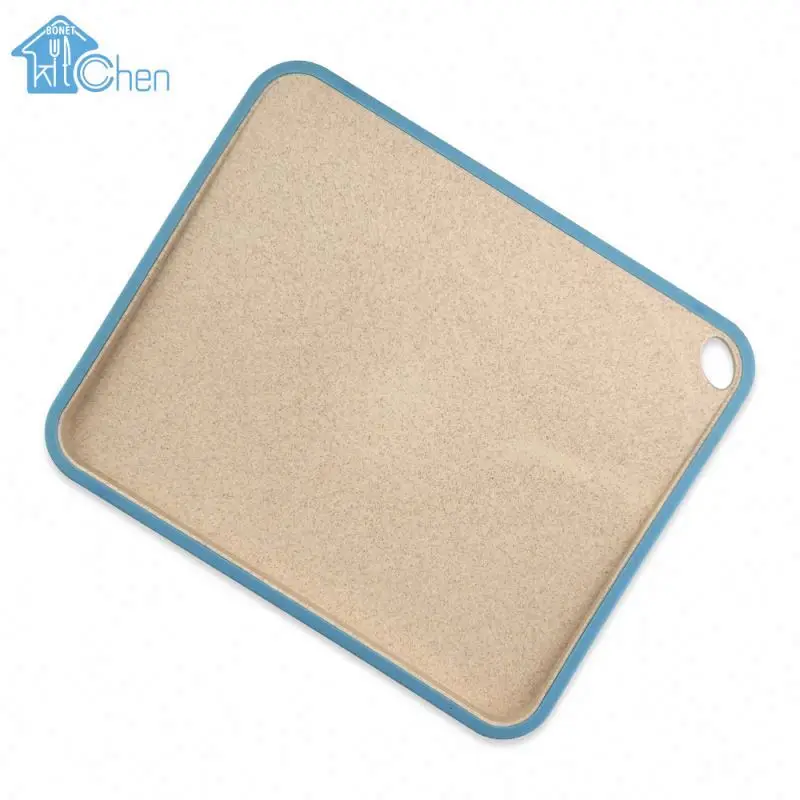 OEM Accepted Wheat Straw Plastic Kitchenware Set Hdpe Cutting Board Design Kitchen Cutting Boards Set