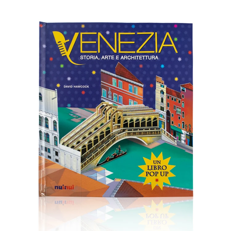 Professional Paper Printing Supplier Custom pop-up Board Book Printing For Kids