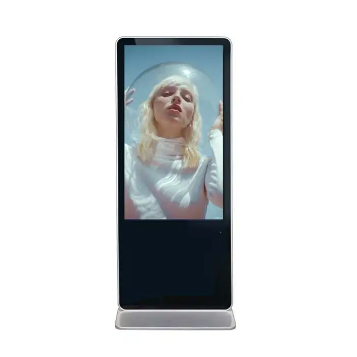 55 inches totem touch screen digital touch stand advertising display monitor