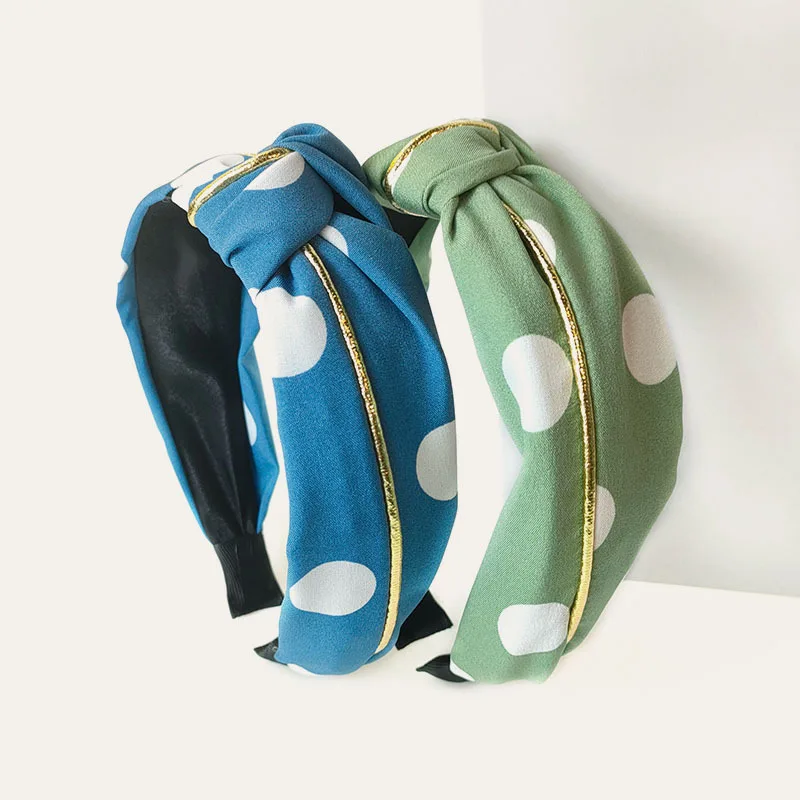 
Fashionable melting bowknot hairbands wave dot stripe grid hair hoop hair accessories girl 