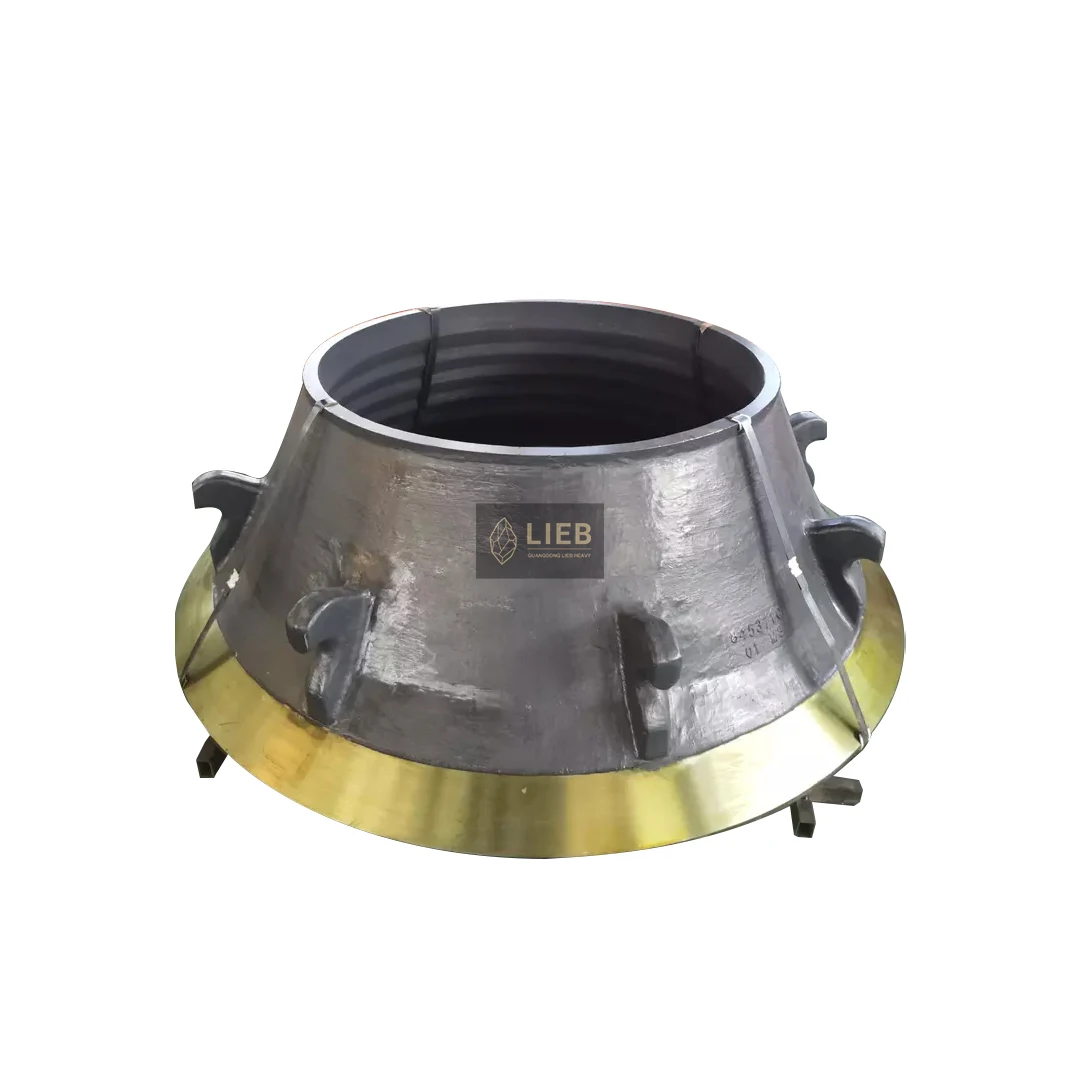 Mn13Cr2 Ccone Crusher Casting Spare Parts Bowl Liner Cone Crusher Parts