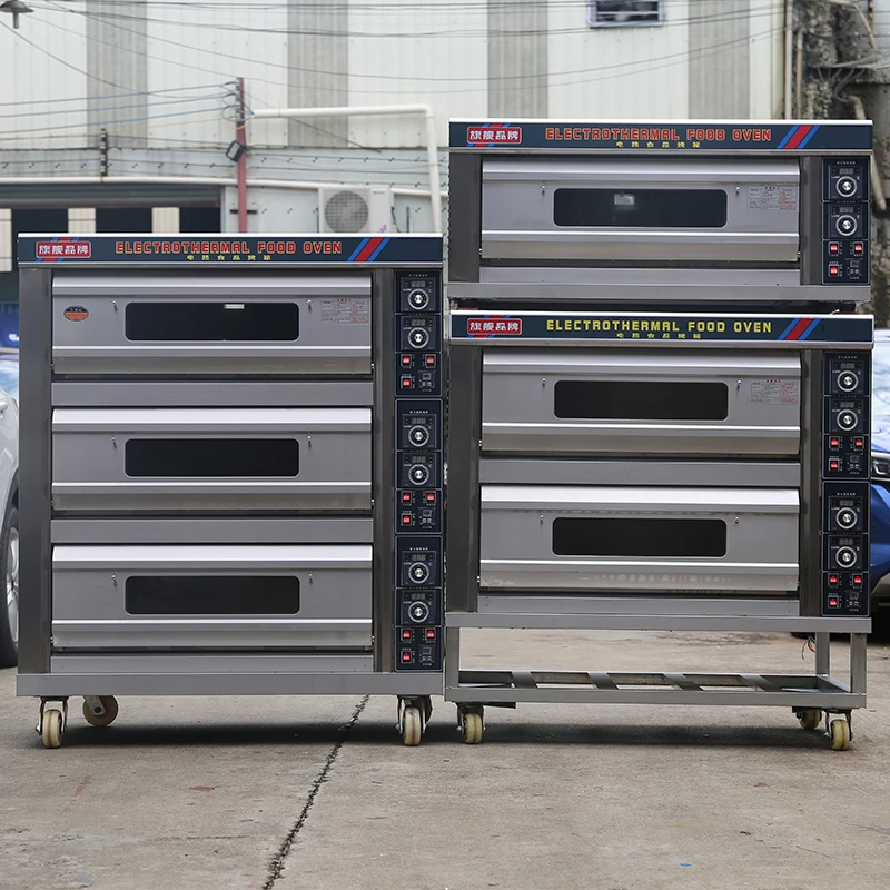 Bakery Equipment Commercial Electric Pizza Oven For Sale