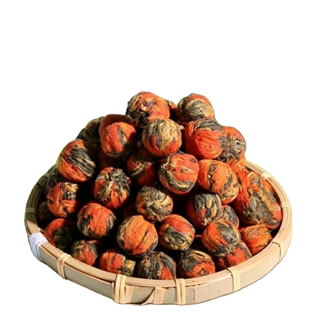 Wholesale High Quality Natural Lily Flower Tea Balls Pu-erh Tea Dragon Ball Tea Balls