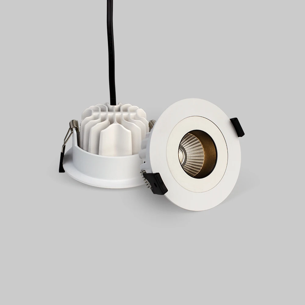 LED 10W/12W Downlight Sensor 3000K Recessed Enhancing Lighting Efficiency 4000K Color COB 220V Embedded Residential Home