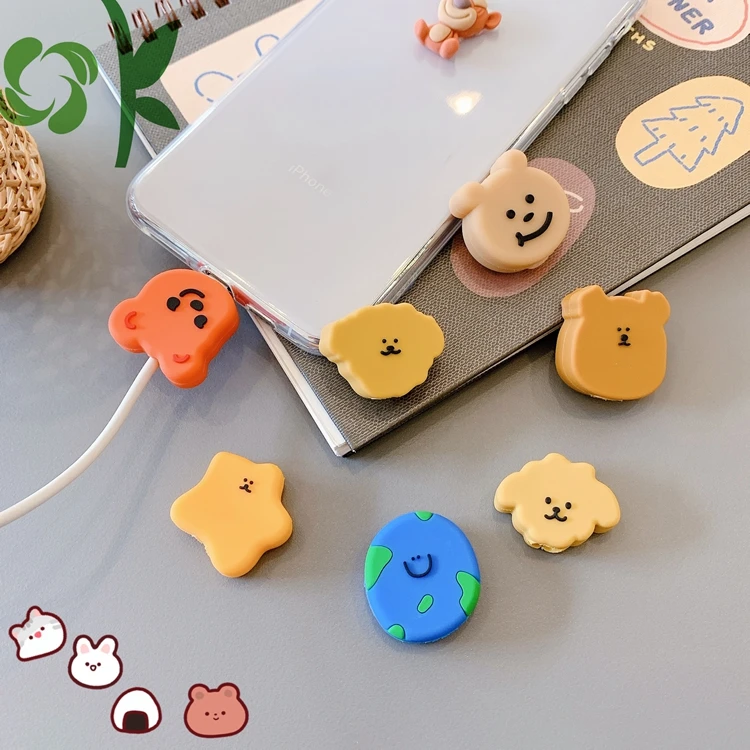 OKSILICONE Silicone protection cover phone charger protector 18W 20W charger pvc cable protector