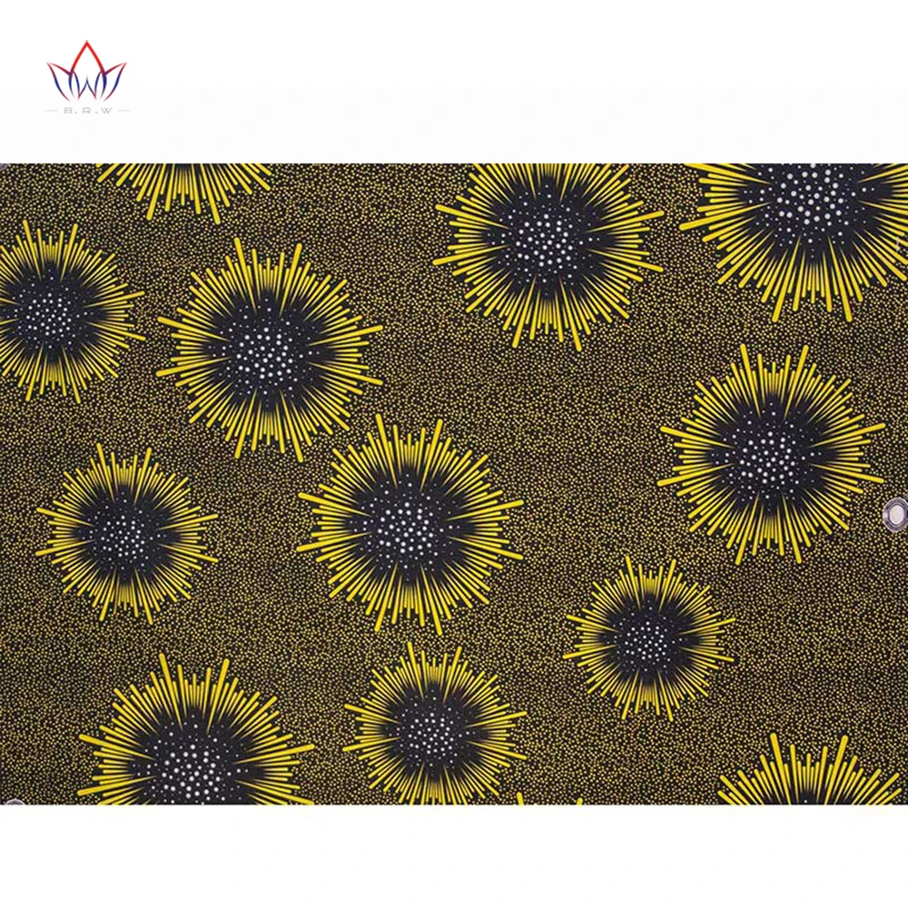 Wholesale High Quality Colourful New design 6 yards Ankara Holland Material 100% Polyester African Wax Print Fabric