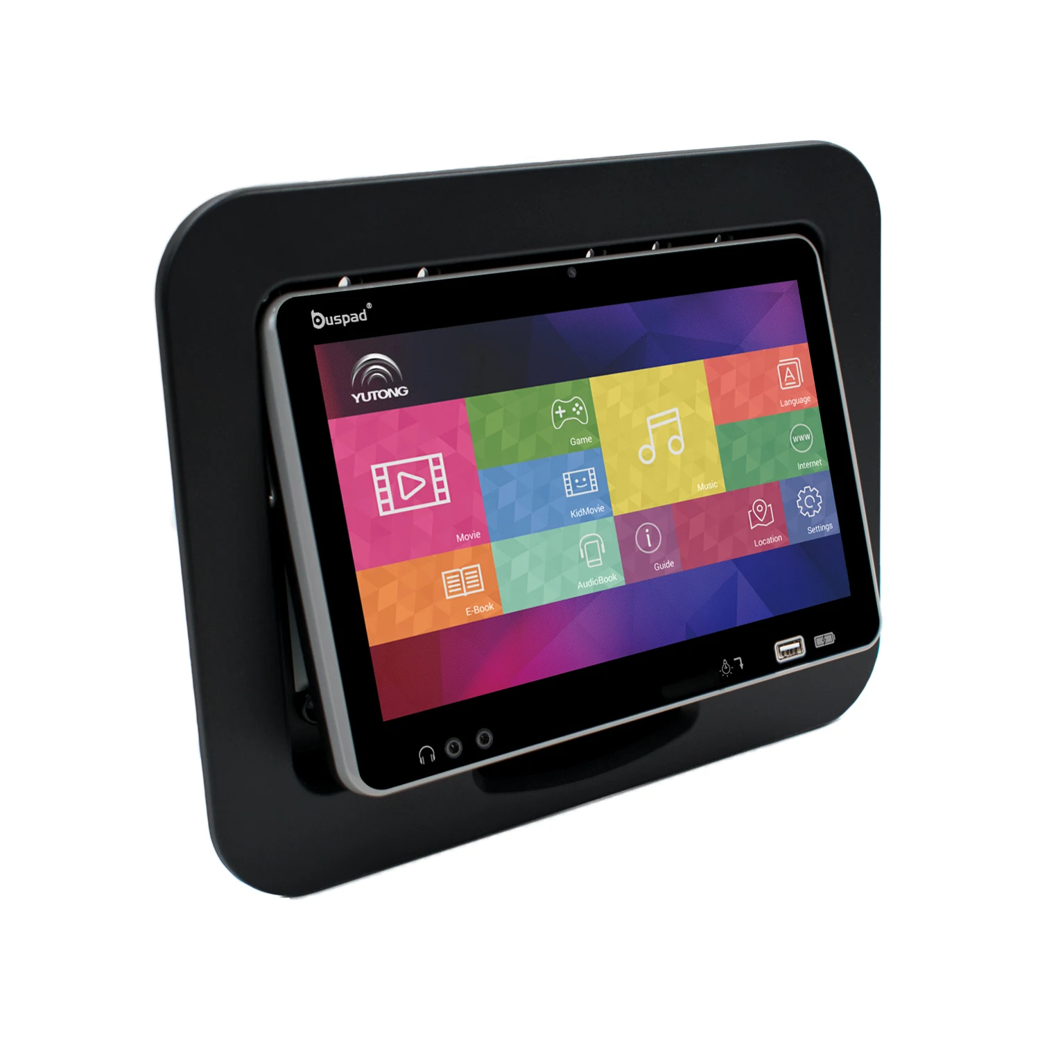 New model 9 inch android headrest Monitor for Bus VOD system Rear Seat infotainment Entertainment