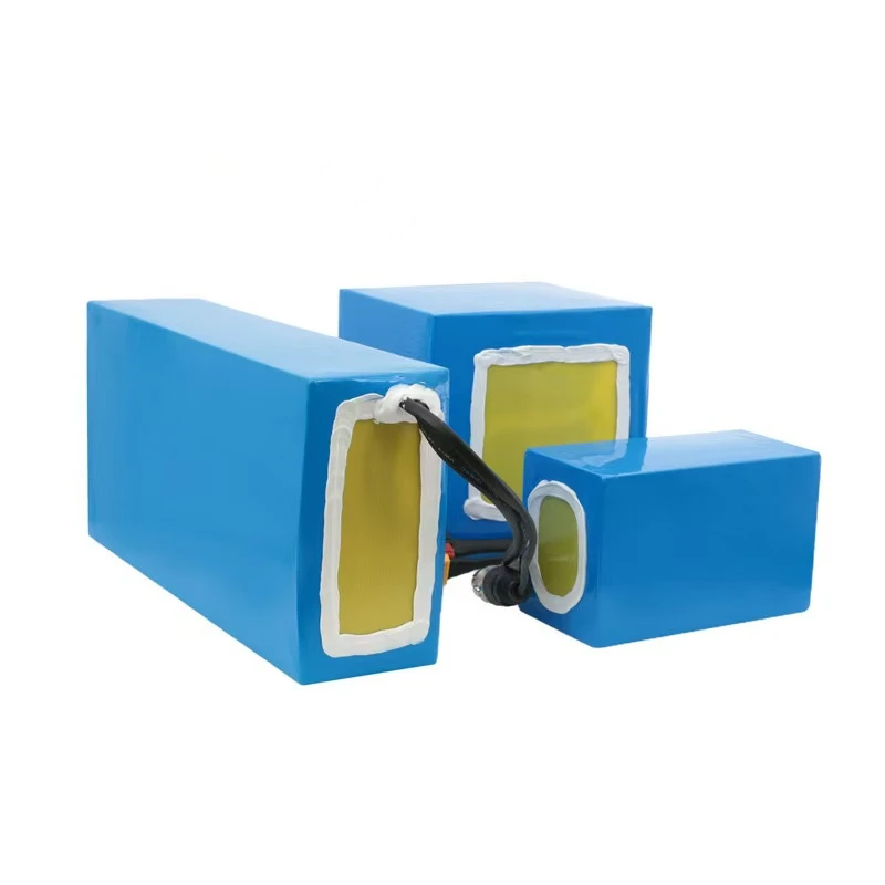 Electric bike motorcycle long beam lithium battery 24v 36v 48v 60v 72v 10Ah 15Ah 20Ah PVC built-in battery naked battery