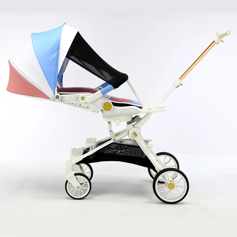 Baby Convertible Rider Easy Foldable Portable Kids Stroller Adjustable Multi-function Baby Stroller pram