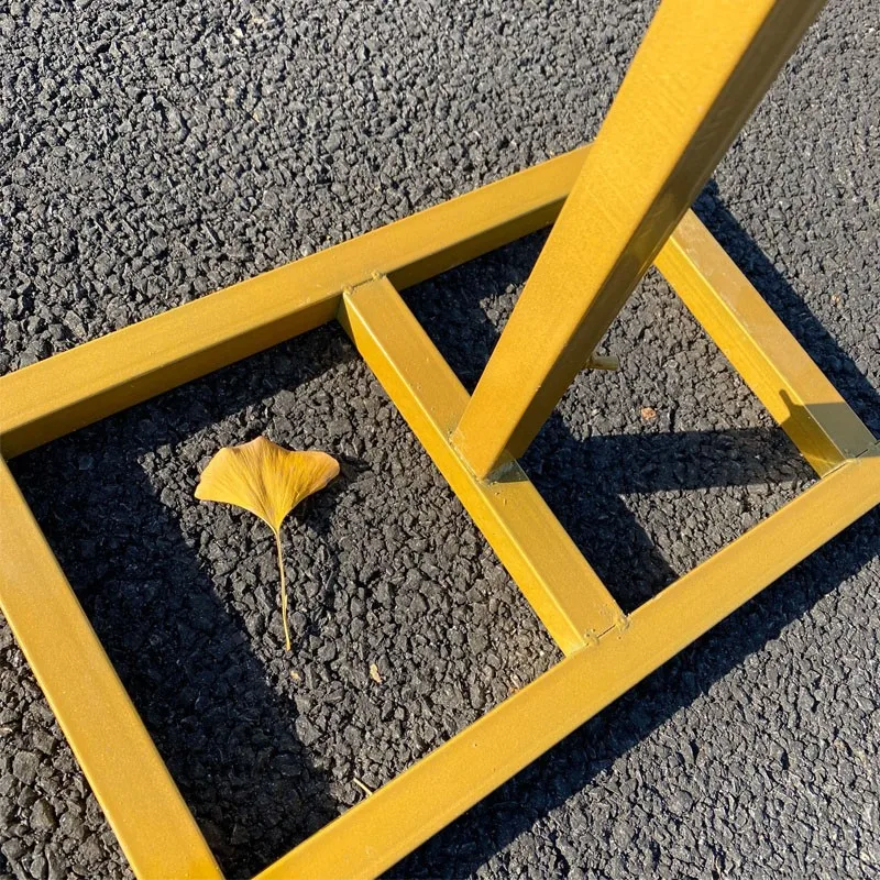 Shiny Gilded Iron Square Arch Shelf Screen Golden Wedding Arch Props Background Shelf Decorative Flower Stand Party Stage Frame