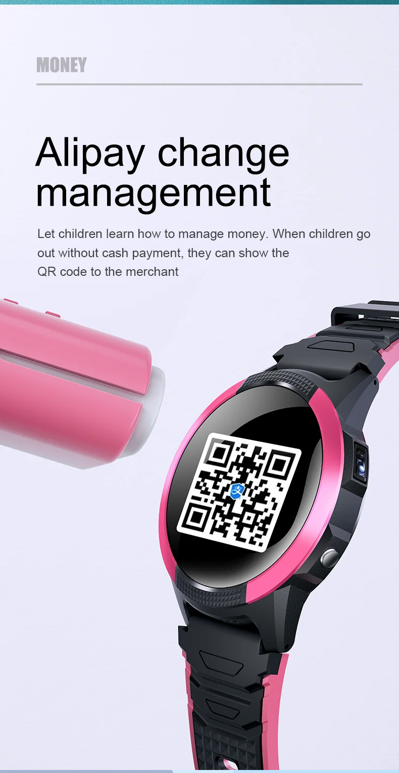 Wholesale electronic 4G round child GPS smartwatch with camera waterproof sim card WIFI LBS location gps tracking bracelet polis