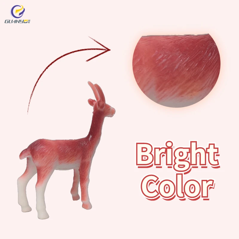 2024 New Hot Selling Mini Static Animal Model Wildlife  Plastic Animal World Educational Toys  For Children Over 3 Years Old