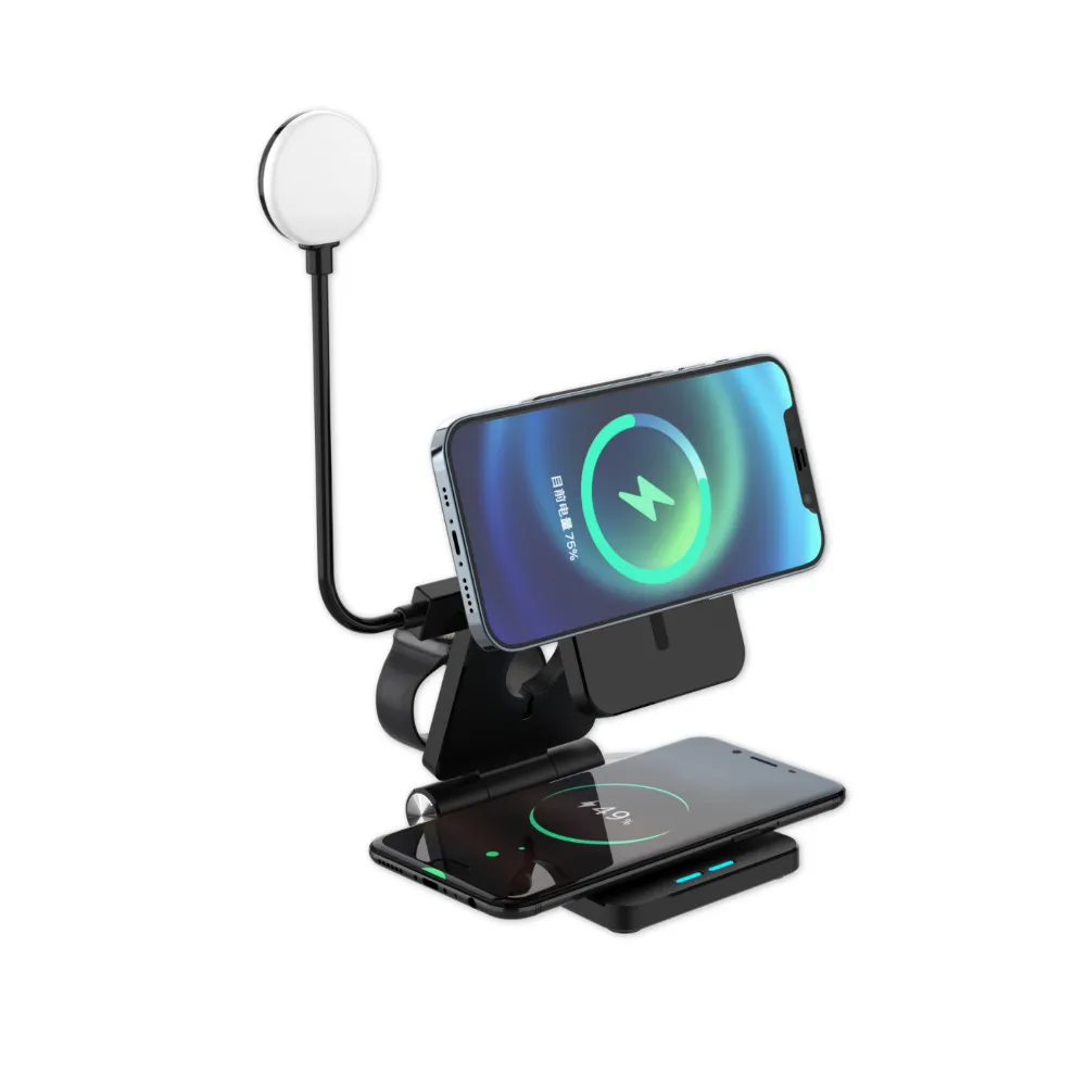 
Cargador inalambrico magneti magnetic 4 in 1 Multifunction Fantasy Wireless Charger 10W Compatible with Apple Products 