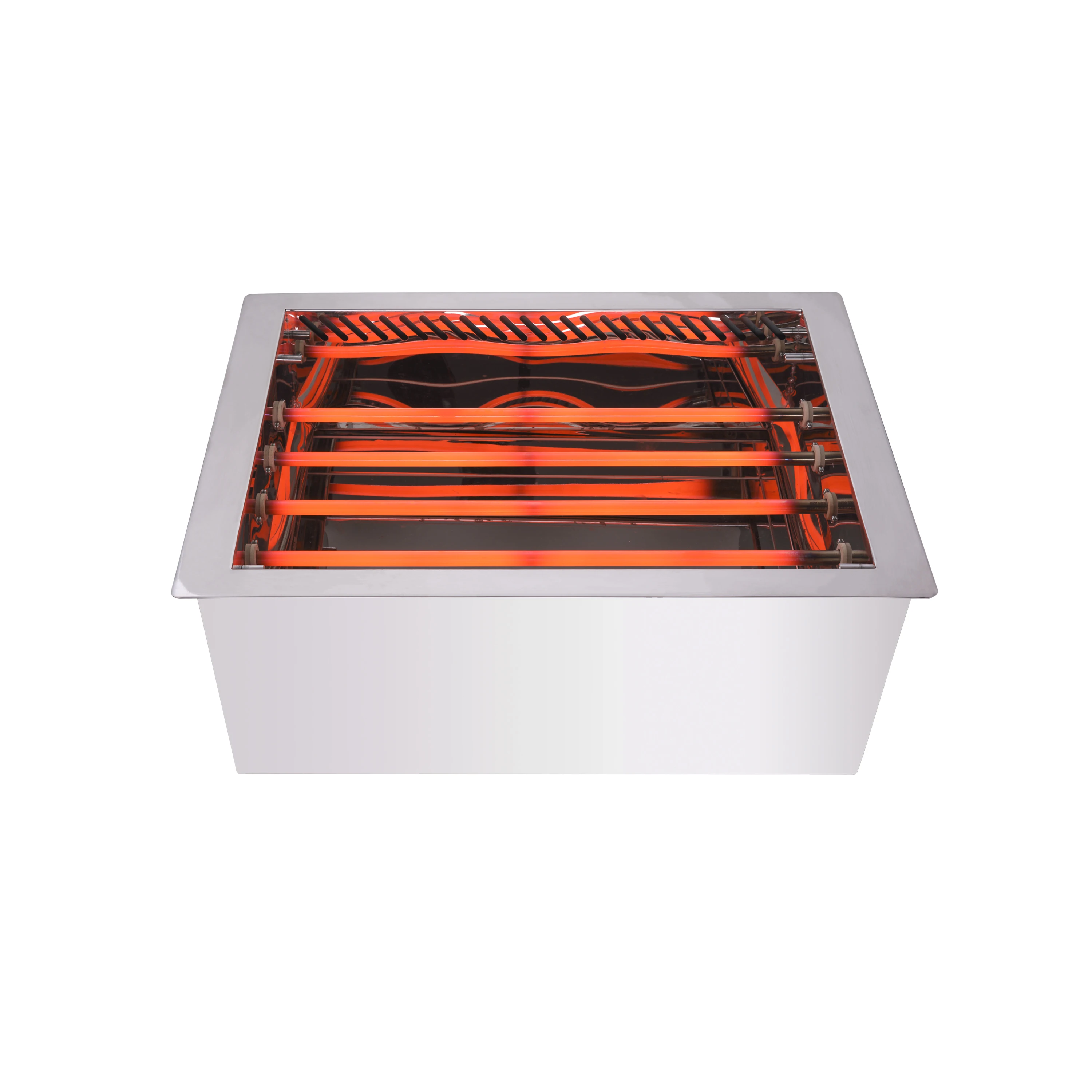 wholesales bbq grill Commercial chafing shabu hot pot Smokeless BBQ grill suitable for restaurant