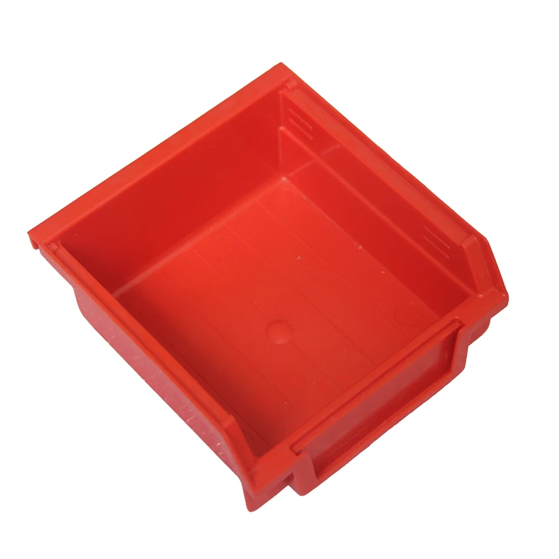 Back mounted parts box The inclined opening is convenient for material access, with identification label storage box