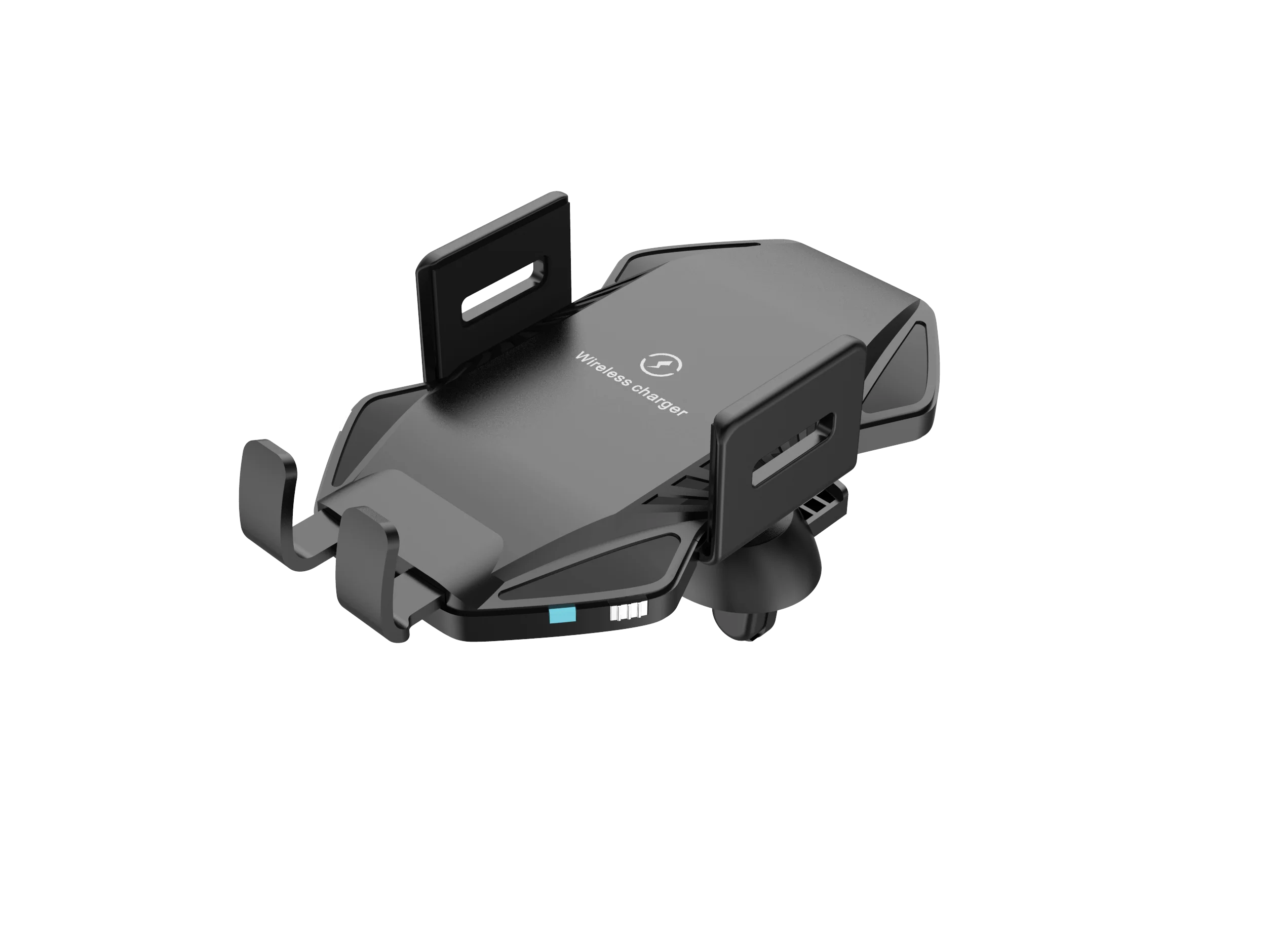 Wireless Car Charger Auto-Clamping Car Mount 15W/10W/7.5W Fast Charging Air Vent Car Phone Mount charging dock