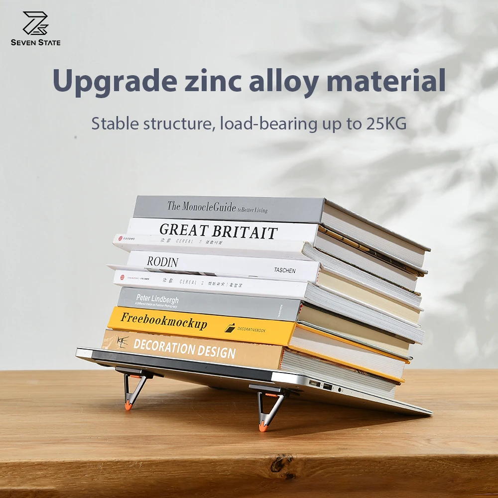 Laptop Riser Factory Wholesale Ergonomic Cooling Folding Adjustable Mini Tablets Holder