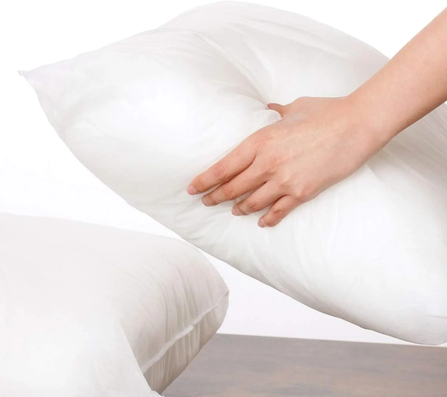 White Pure Cotton Pillow Core 45x45 Polyester Fiber Inside Material of the Pillow Interior Pillows Inner