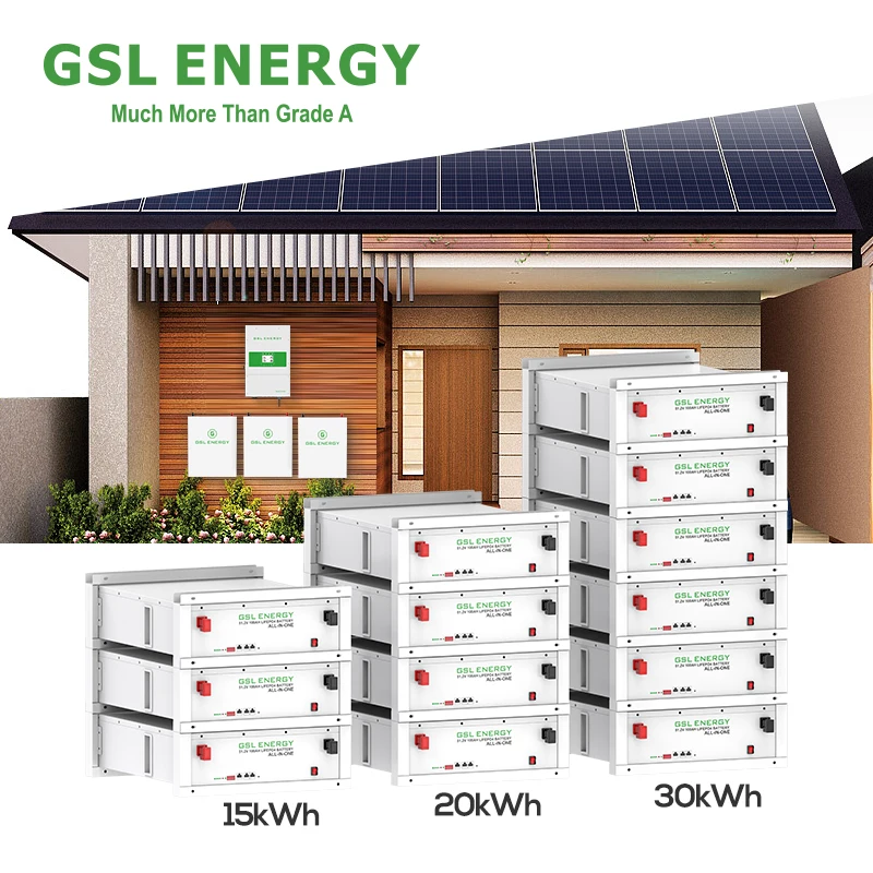 GSL ENERGY shenzhen factory price 5kwh 15kwh 20kwh lifepo4 48v solar battery 48v 200ah 10kwh lifepo4 battery lithium ion battery