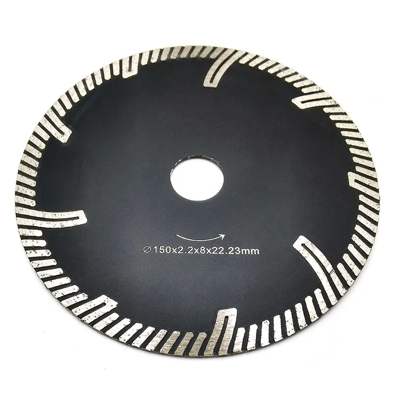 Professional  105-230mm Diamond Saw Blade turbo Stone Blade Cutting Tools Manufacturer Marble and Granite wholesale