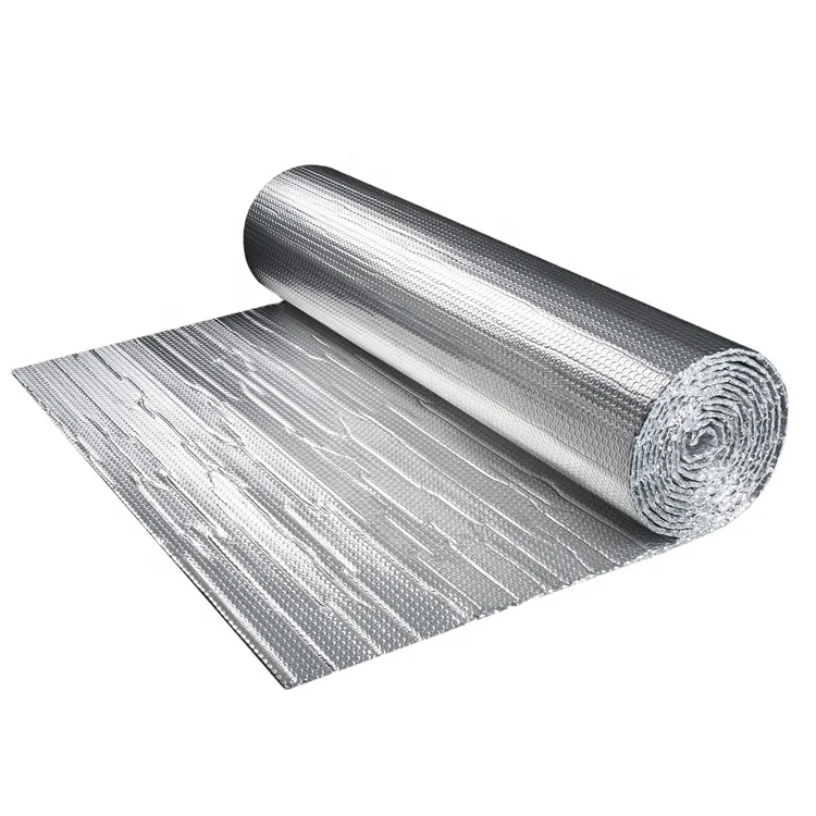 Modern Design 3mm Thick Polyester Film Aluminium Foil PE Bubble Coated Roof Insulation Thermal Warehouse Featuring XPS EPE