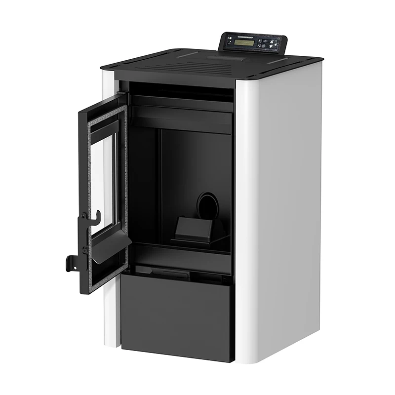 Heating Stove Pellet Stove KM0602A Automatic Feeding Wood for European Import From China Burn Pellet Fireplace Indoor Steel 6KW