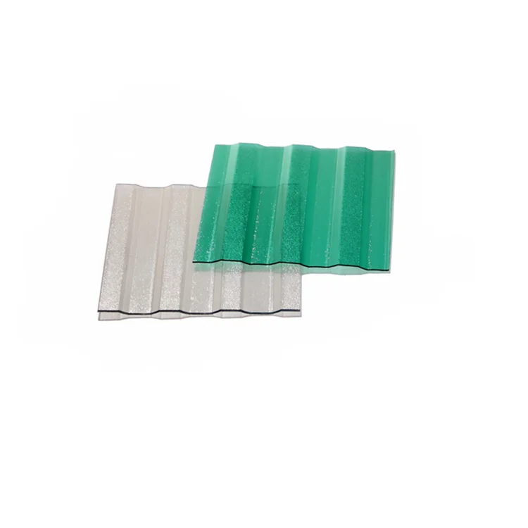 Reinforced Skylight Roof Panel Plastic Clear Polycarbonate Corrugated Roofing Sheet With Modern Style