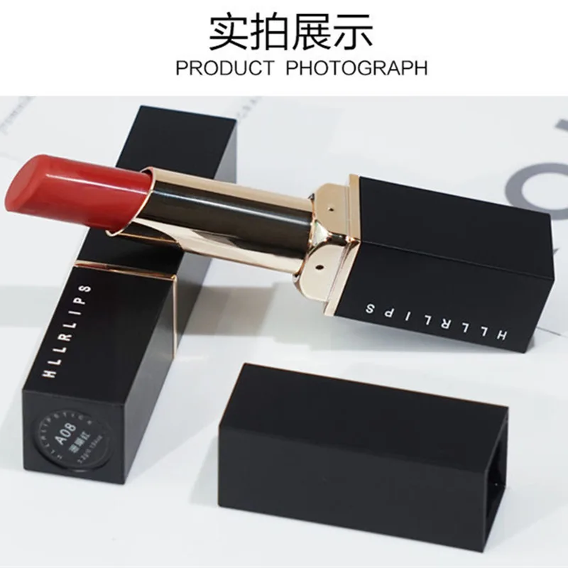 Wholesale Makeup Luxury Lipstick 12 Colors Moisturizing High Pigment Long Lasting Waterproof Plumping Matte Velvet Lipstick