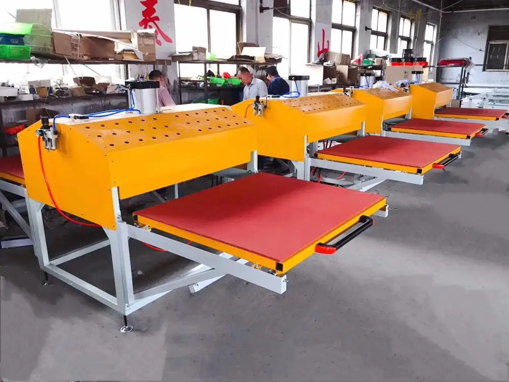  Автоматическая пневматическая печатная машина большого размера для печати на канифоли