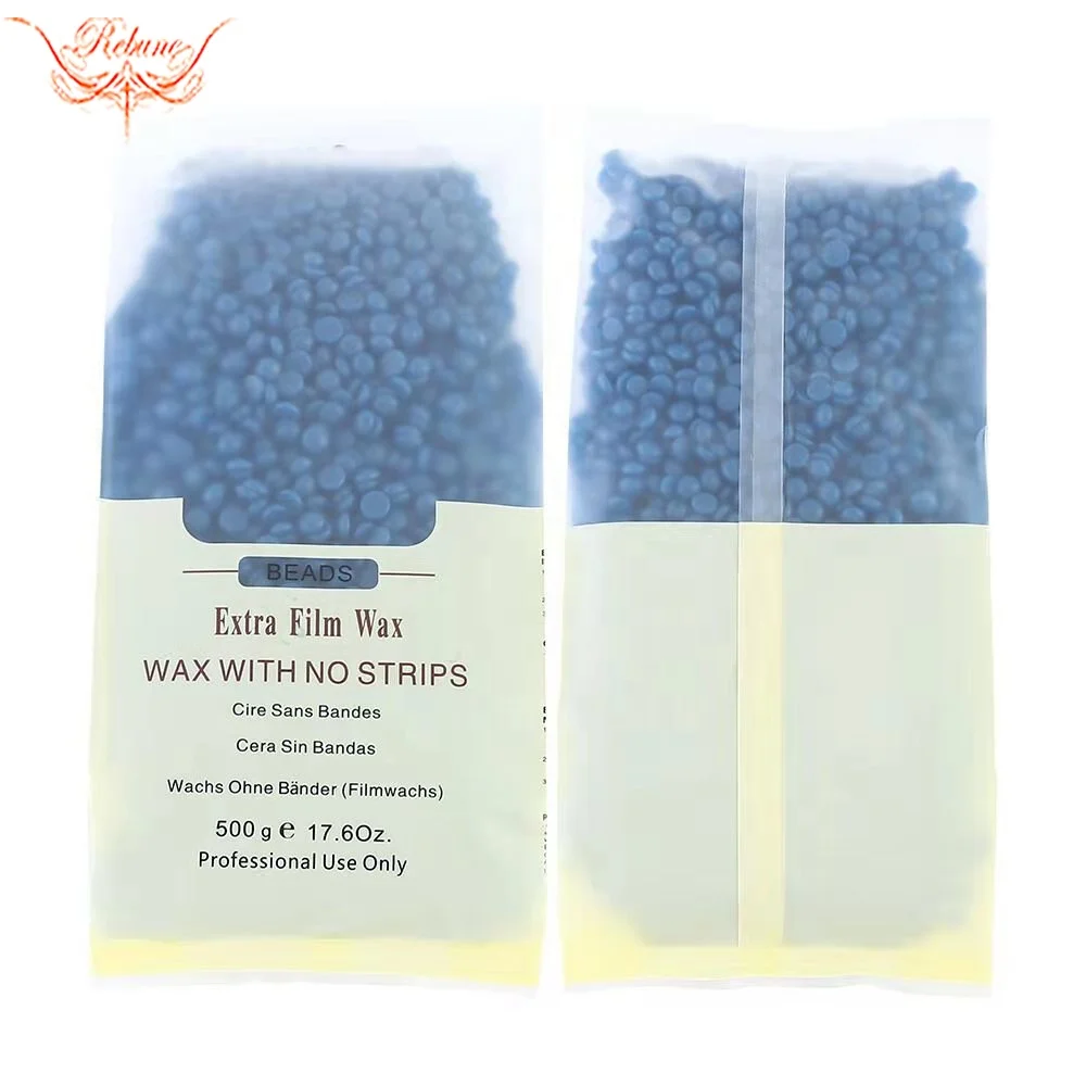 Private Label Beauty Products Suppliers 500G Hard Wax Beans Bulk Hair Removal Wholesale