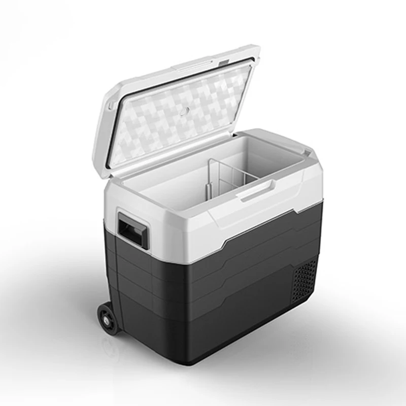 WAYCOOL ALG50 50L R134a/R600a Refrigerant Small Car Cooler Car Fridge Large Refrigeration Unit for Cars