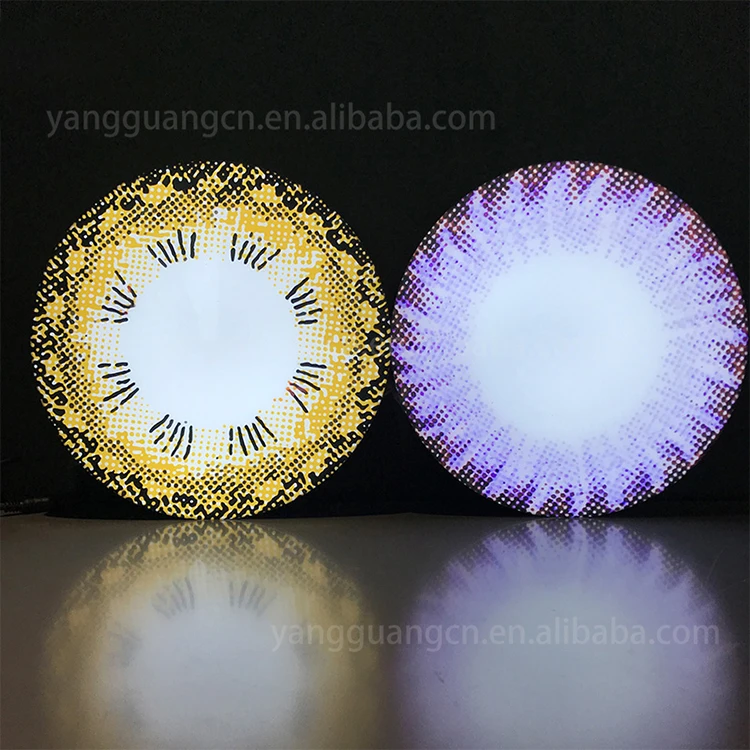 window decoration contact lenses light display props optical shop hanging round light box