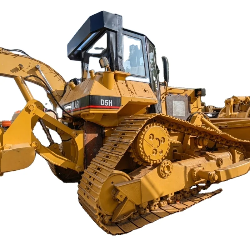 Used Construction  Machinery  Caterpillar Crawler Cat D5H Bulldozer 19 Ton 96 Kw  In Shanghai For Sale